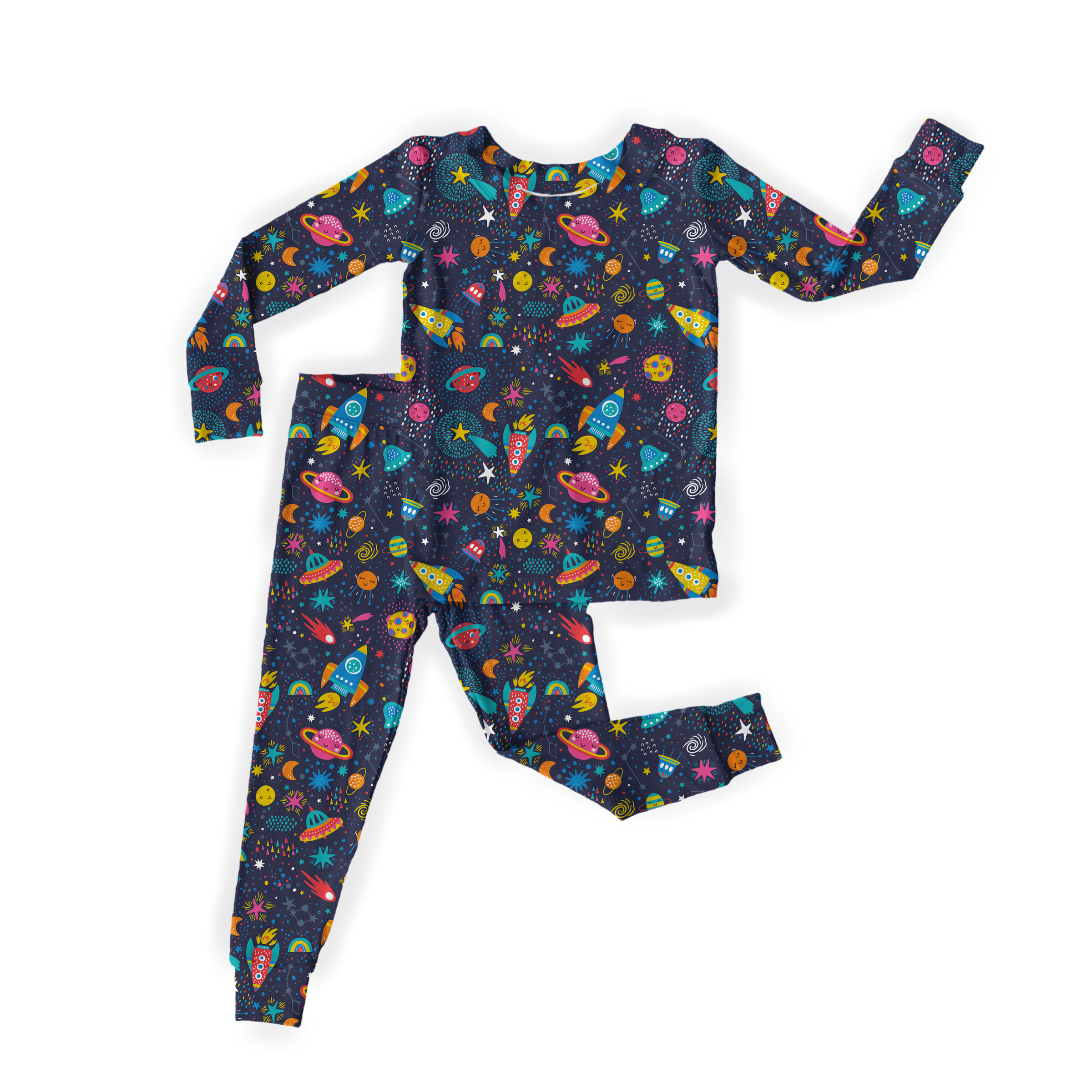 Pijama de 2 piezas.
