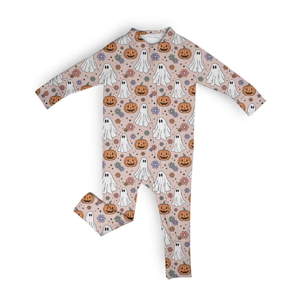 Pijama enteriza de pies convertible HALLOWEEN