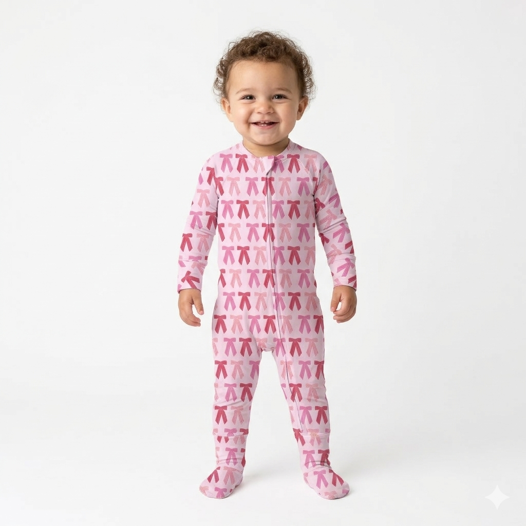 Pijama enteriza de pies convertible