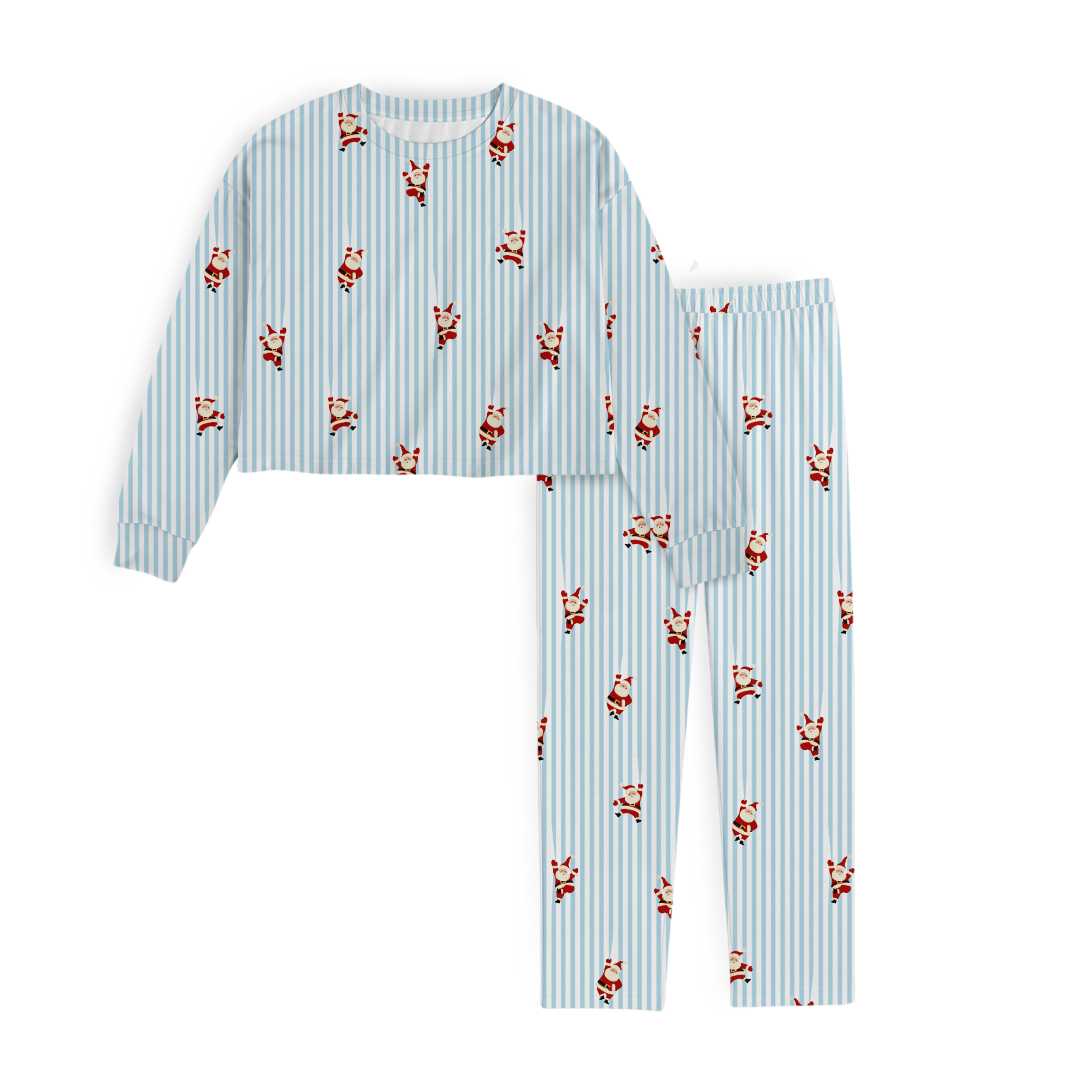 Pijama de Dama Franela NAVIDAD