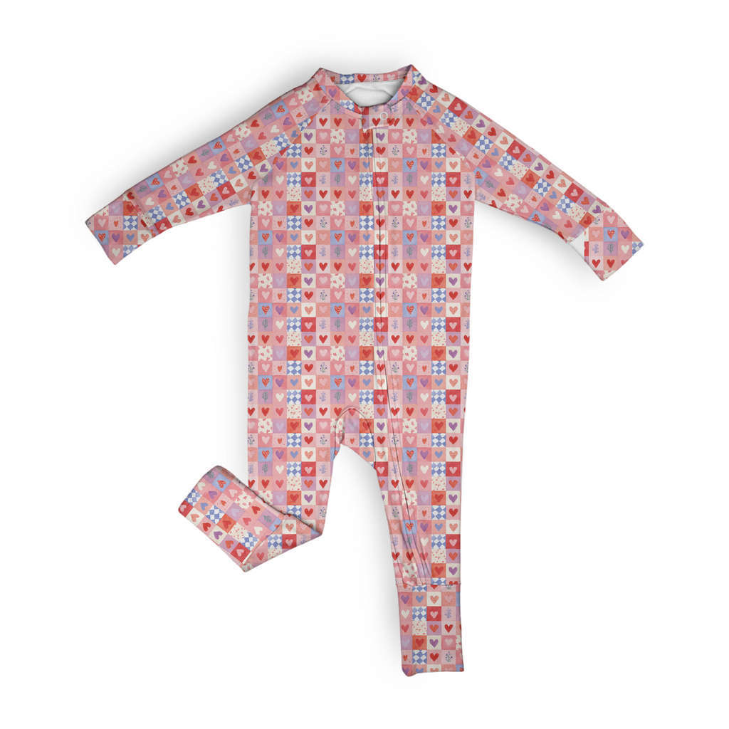 Pijama enteriza de pies convertible